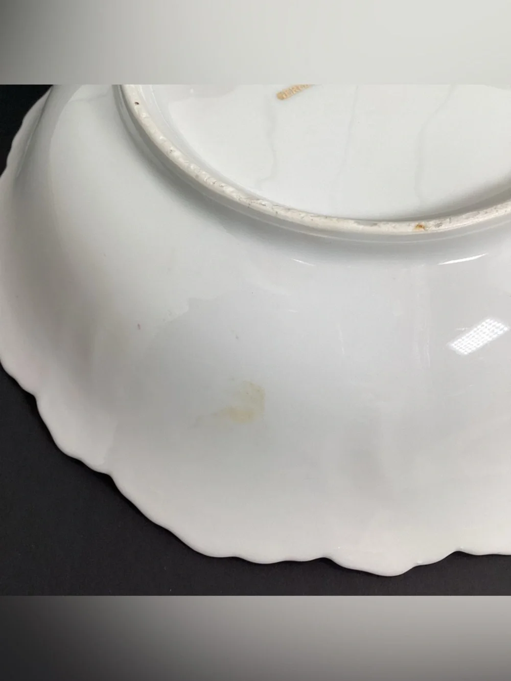 Vintage German Lusterware Porcelain Decorative Bowl